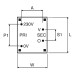 VB 2,0/1/9 Short circuit proof PCB transformer SC790B